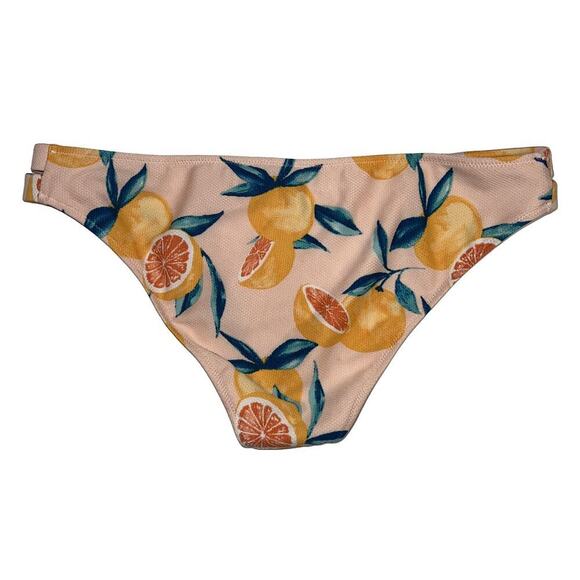 Shade & Shore Pink Grapefruit Two Piece Bikini Swim Suit Size 34B/Medium - Picture 5 of 10